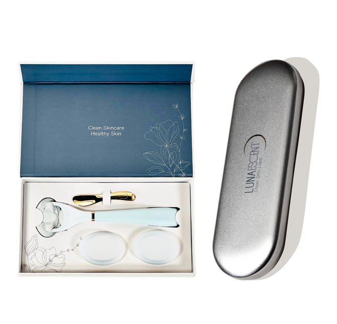 LUNAESCENT Deluxe Gift Set + Carry Case with Mirror by LUNAESCENT
