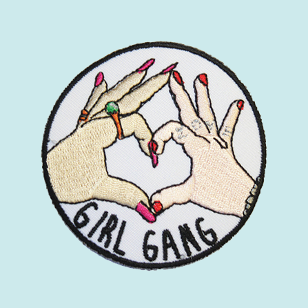 Girl Gang Patch by Quirky Crate