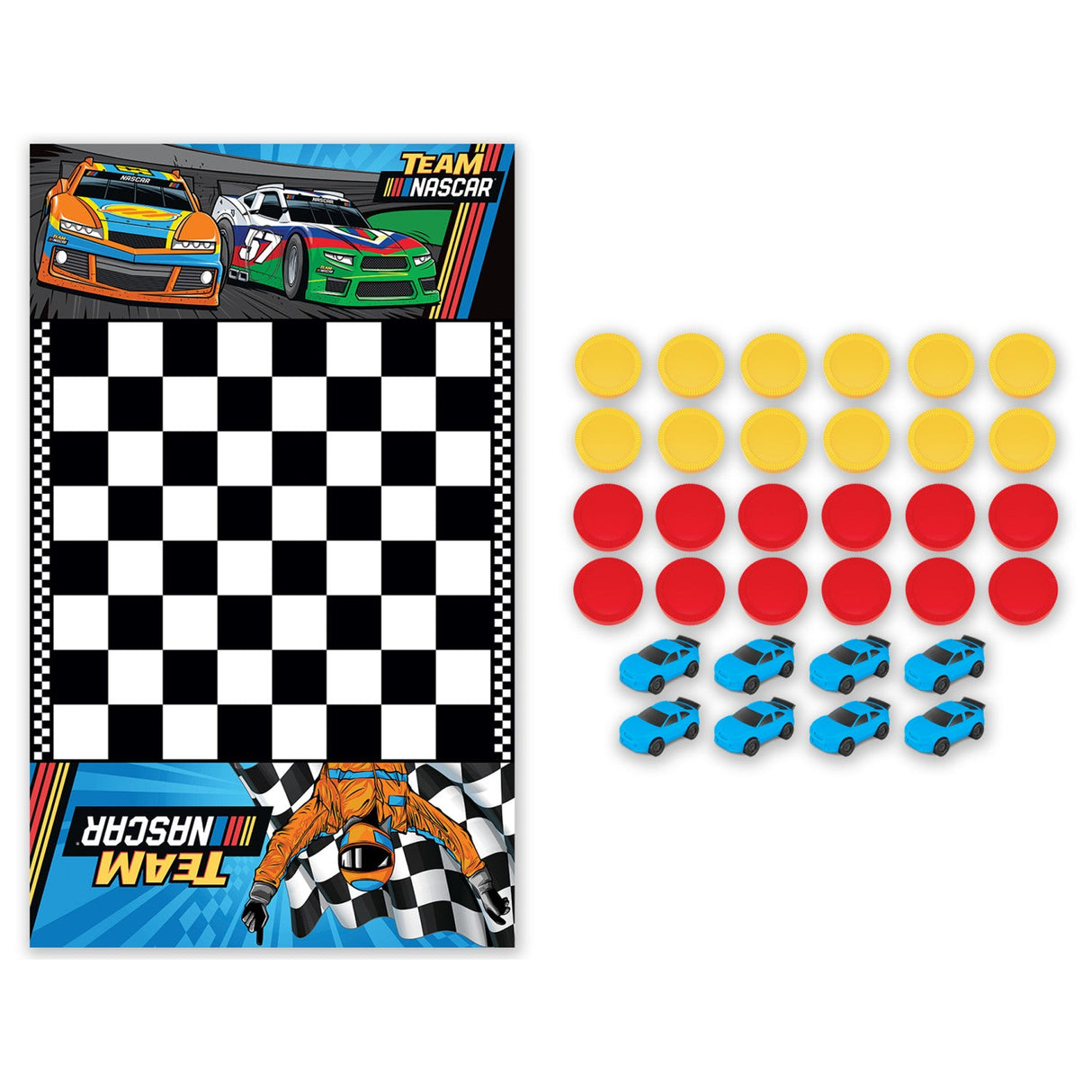 NASCAR Checkers Board Game by MasterPieces Puzzle Company INC