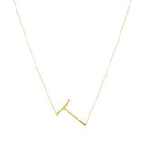 Gold Initial Necklaces by Jonesy Wood