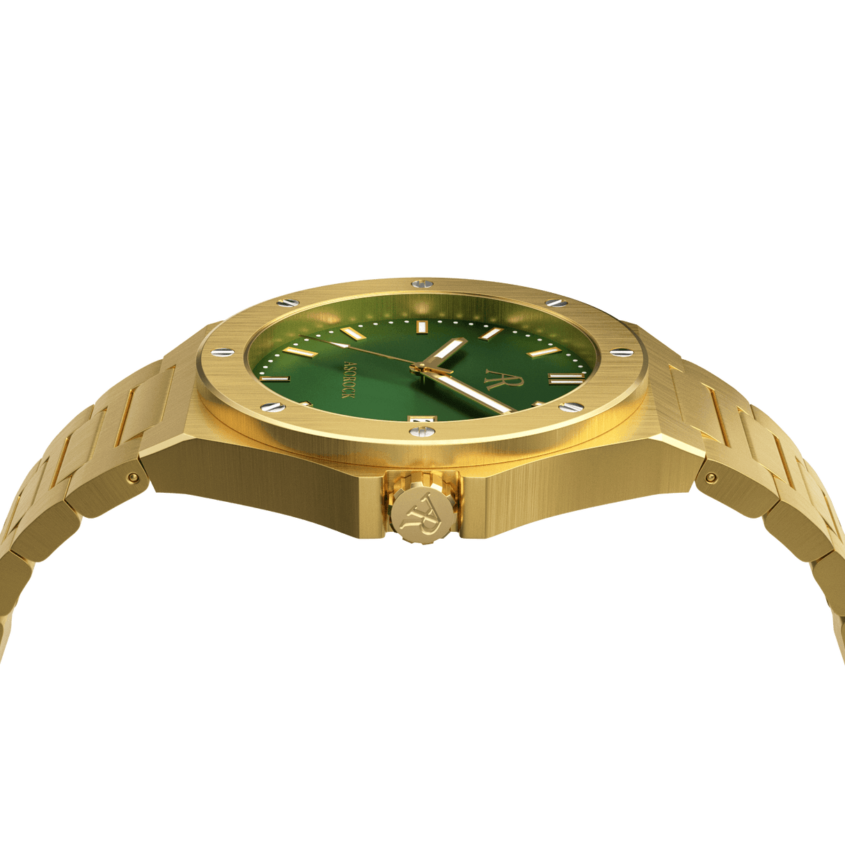 Gold/Green Mansa (RESTOCK PRE-ORDER) by ASOROCK WATCHES