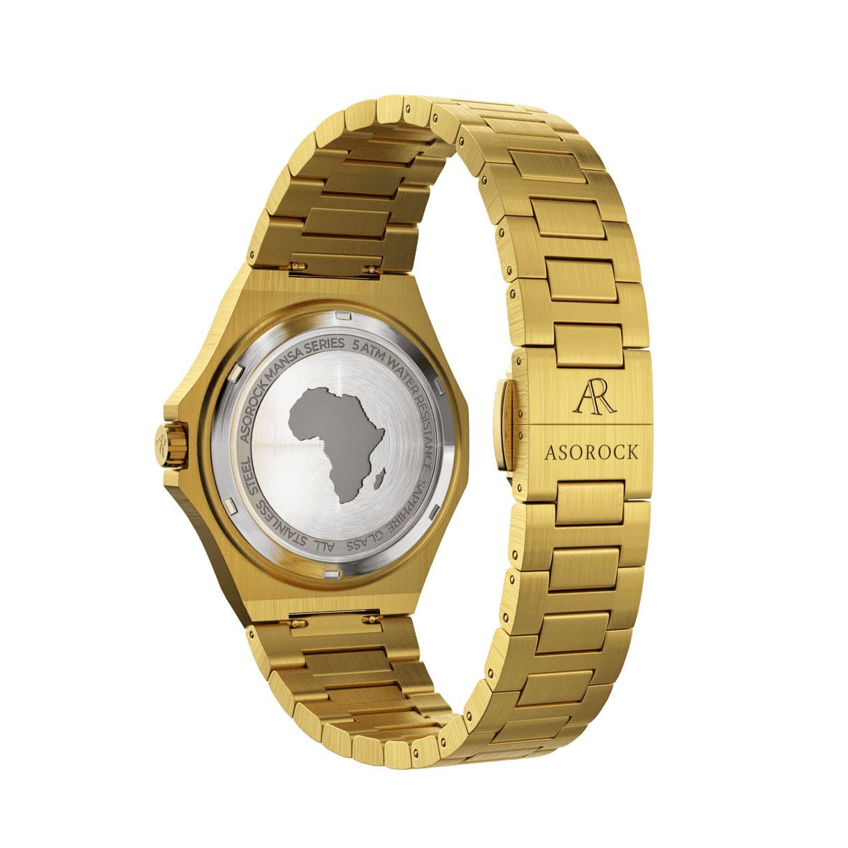 Gold/Green Mansa (RESTOCK PRE-ORDER) by ASOROCK WATCHES