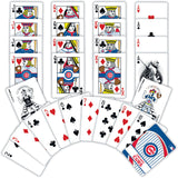 Chicago Cubs Playing Cards - 54 Card Deck by MasterPieces Puzzle Company INC