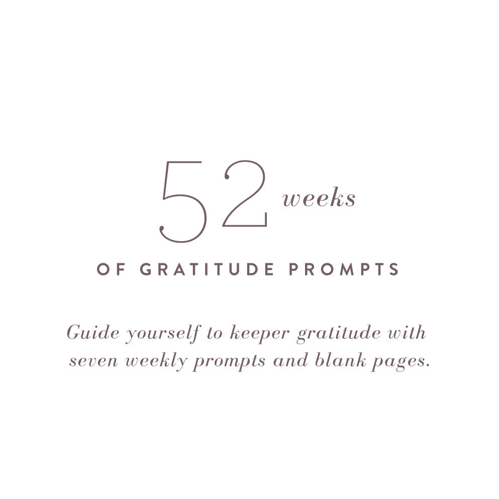 Gratitude Journals - Wheat by Promptly Journals