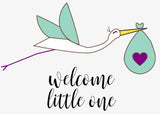 Organic full care new baby gift set - welcome little one! by Lizush