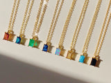 Birthstone Necklace - May by Little Sky Stone