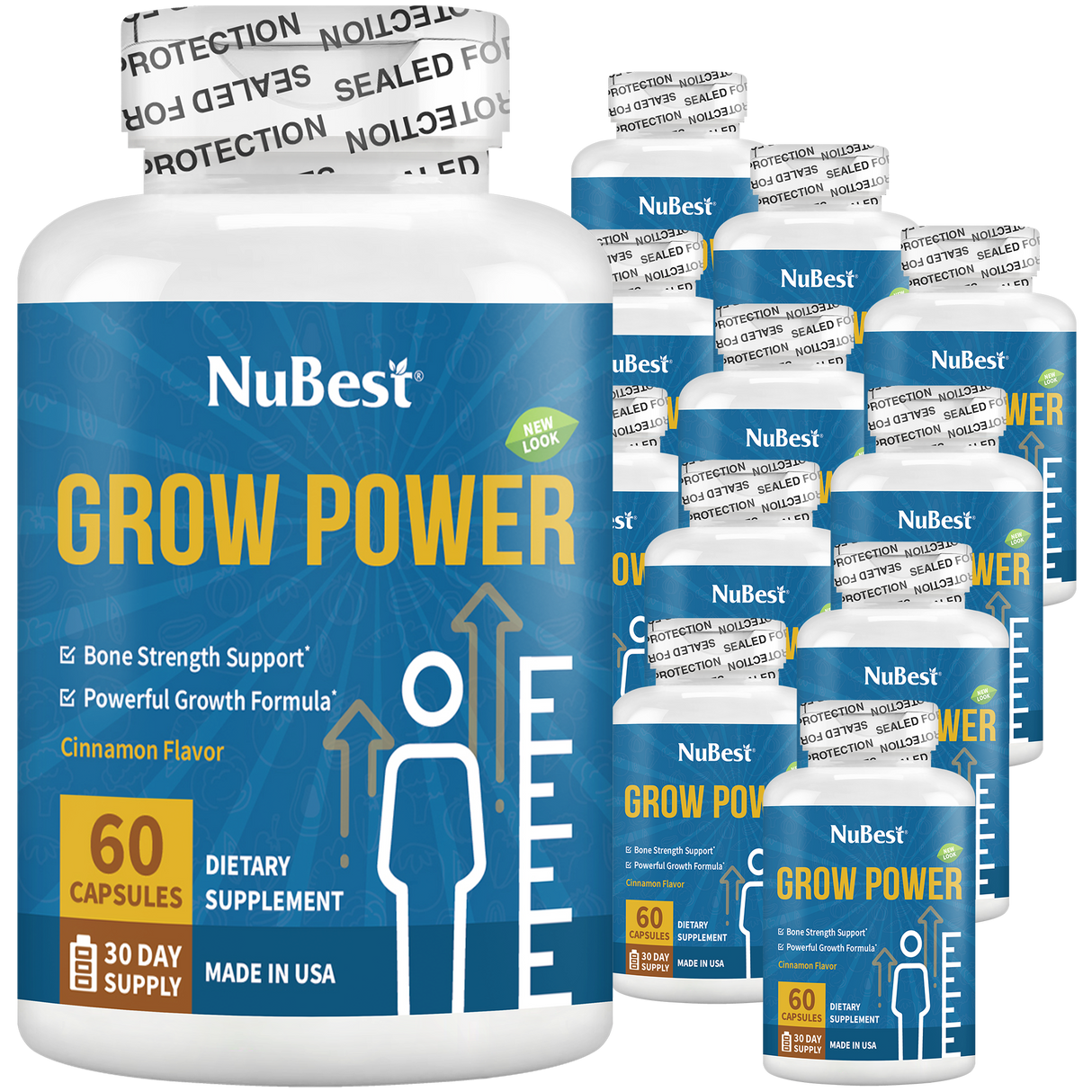 Grow Power, For Children & Teens, 60 Capsules by NuBest Nutrition®