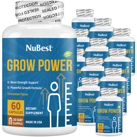 Grow Power, For Children & Teens, 60 Capsules by NuBest Nutrition®