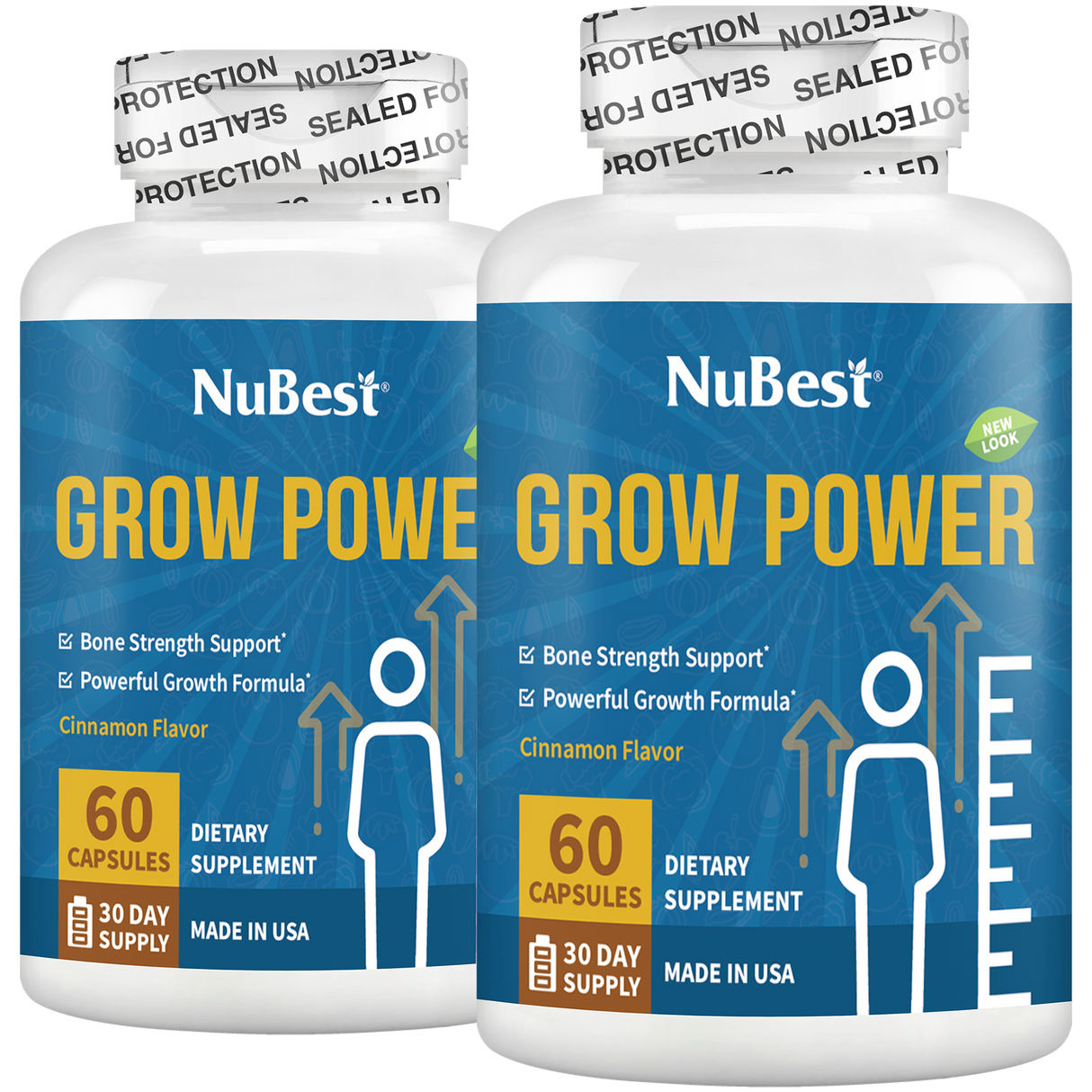 Grow Power, For Children & Teens, 60 Capsules by NuBest Nutrition®