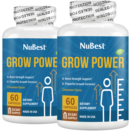 Grow Power, For Children & Teens, 60 Capsules by NuBest Nutrition®