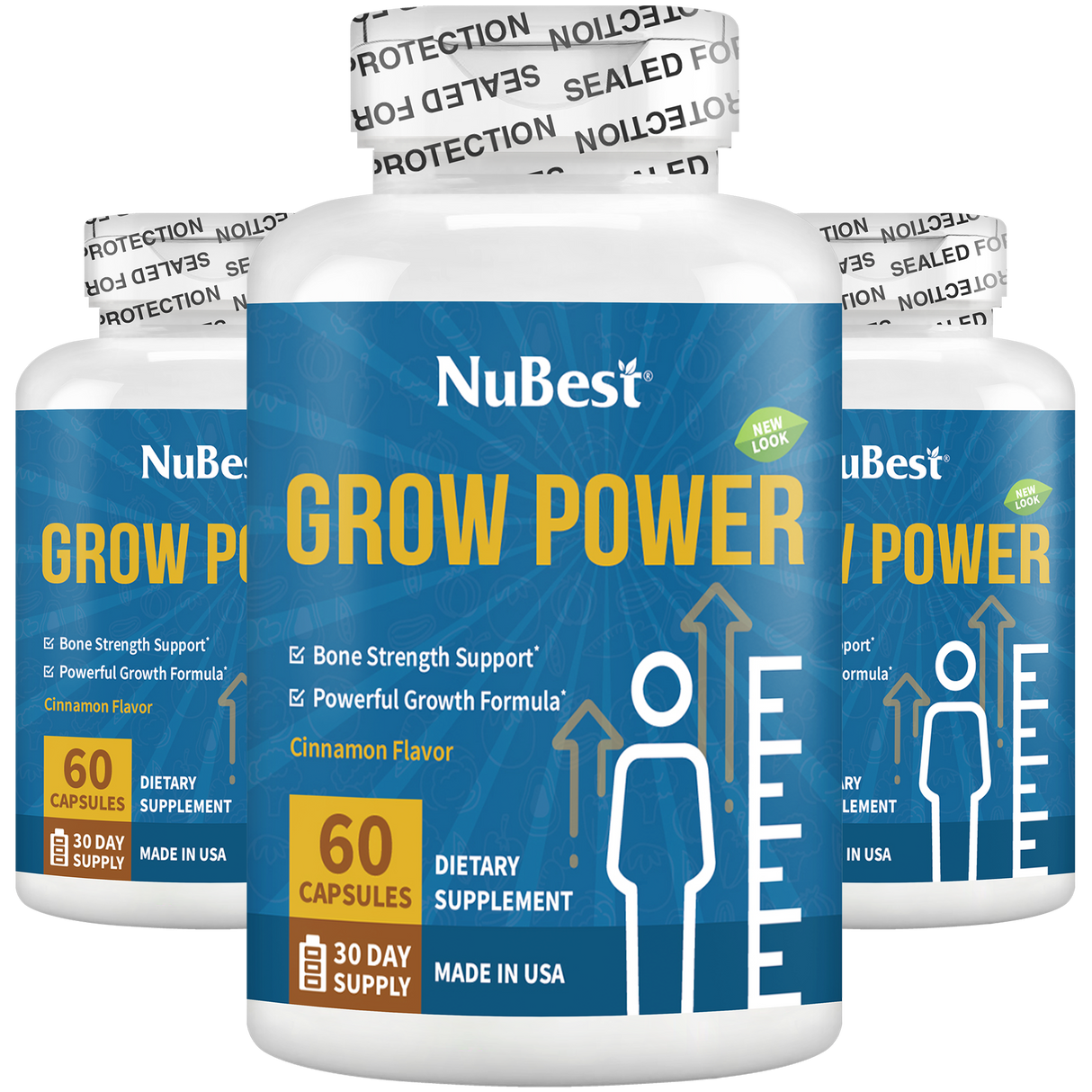 Grow Power, For Children & Teens, 60 Capsules by NuBest Nutrition®