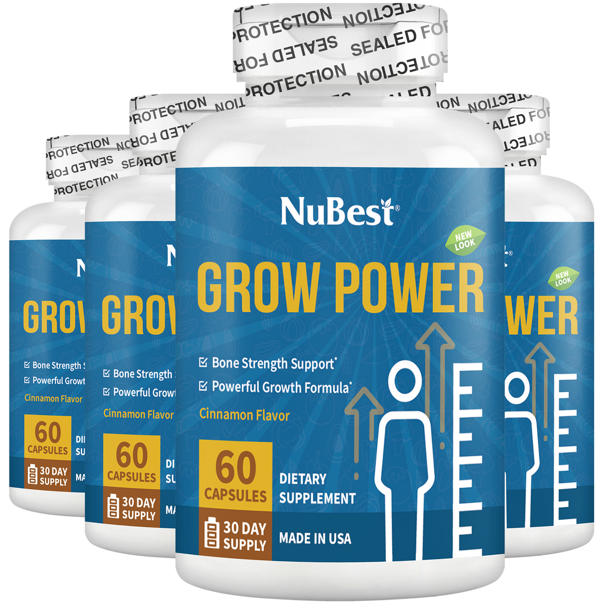 Grow Power, For Children & Teens, 60 Capsules by NuBest Nutrition®