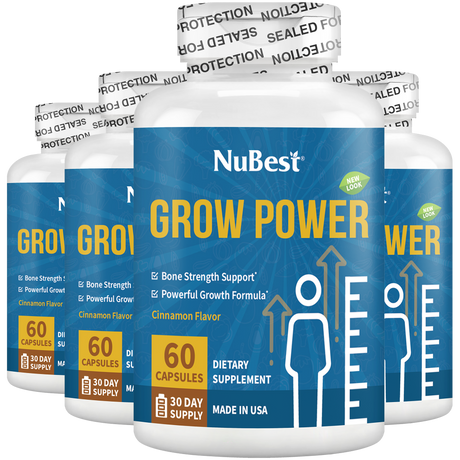 Grow Power, For Children & Teens, 60 Capsules by NuBest Nutrition®