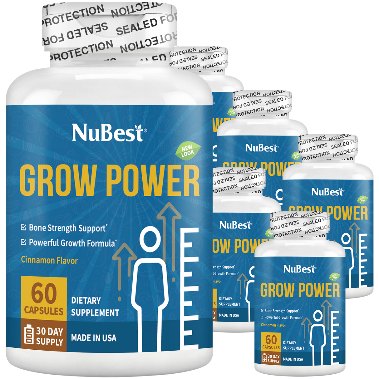 Grow Power, For Children & Teens, 60 Capsules by NuBest Nutrition®