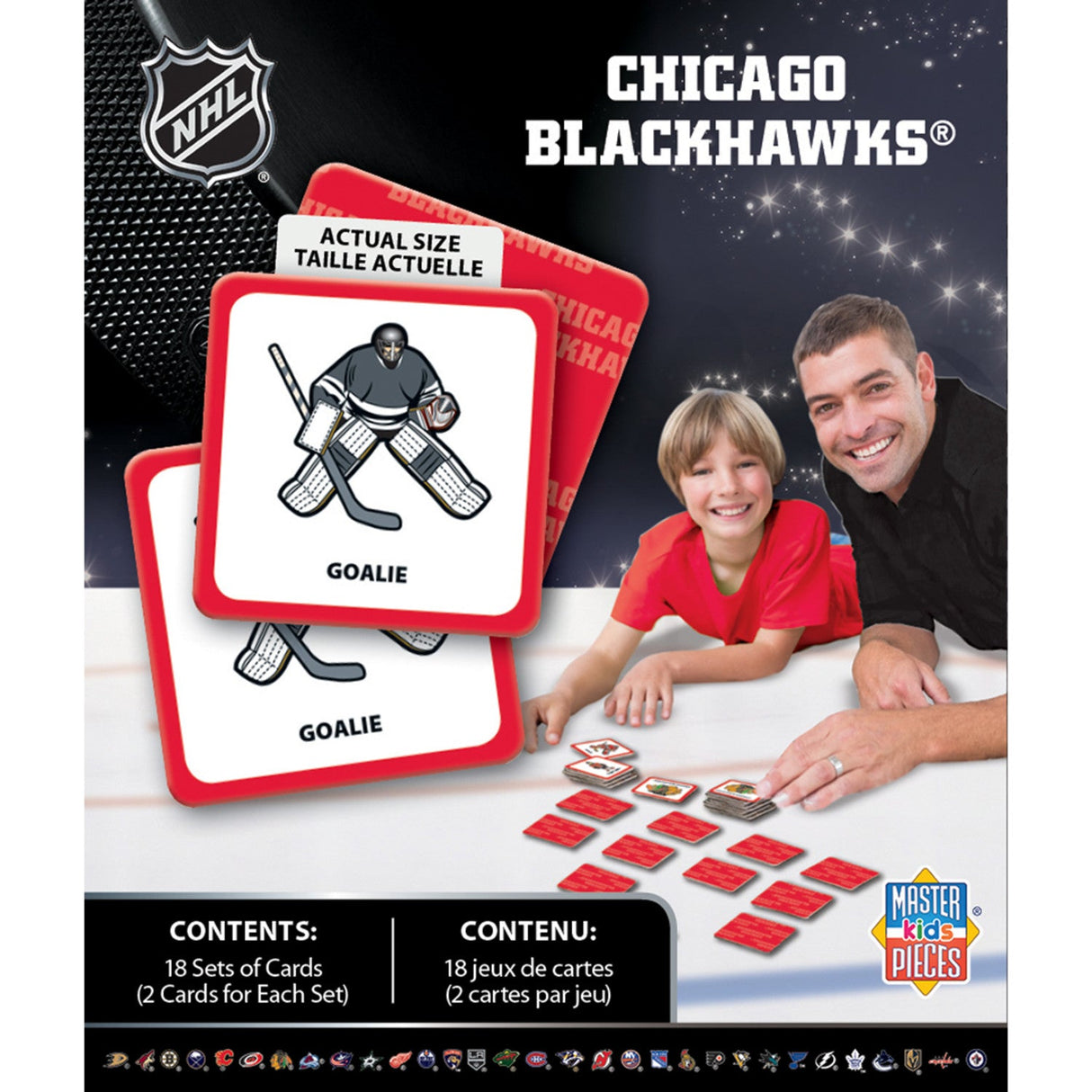 Chicago Blackhawks Matching Game by MasterPieces Puzzle Company INC