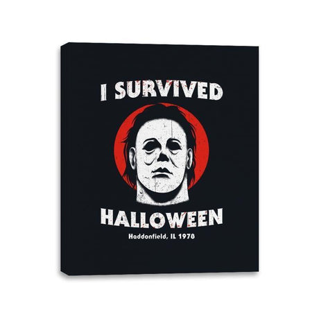 Halloween Survivor - Canvas Wraps by RIPT Apparel - Vysn