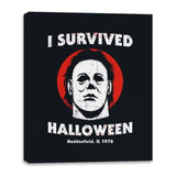 Halloween Survivor - Canvas Wraps by RIPT Apparel - Vysn