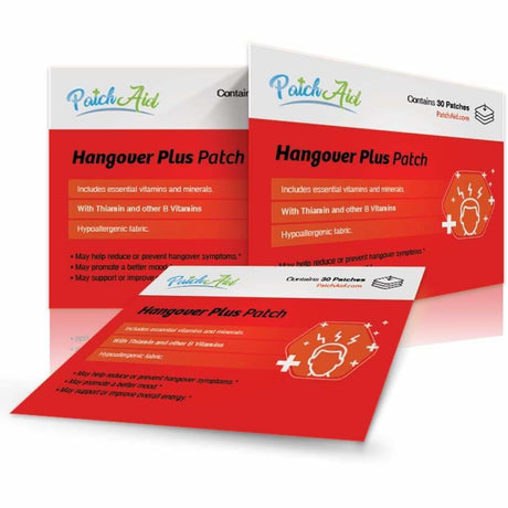 Hangover Plus Vitamin Patch by PatchAid