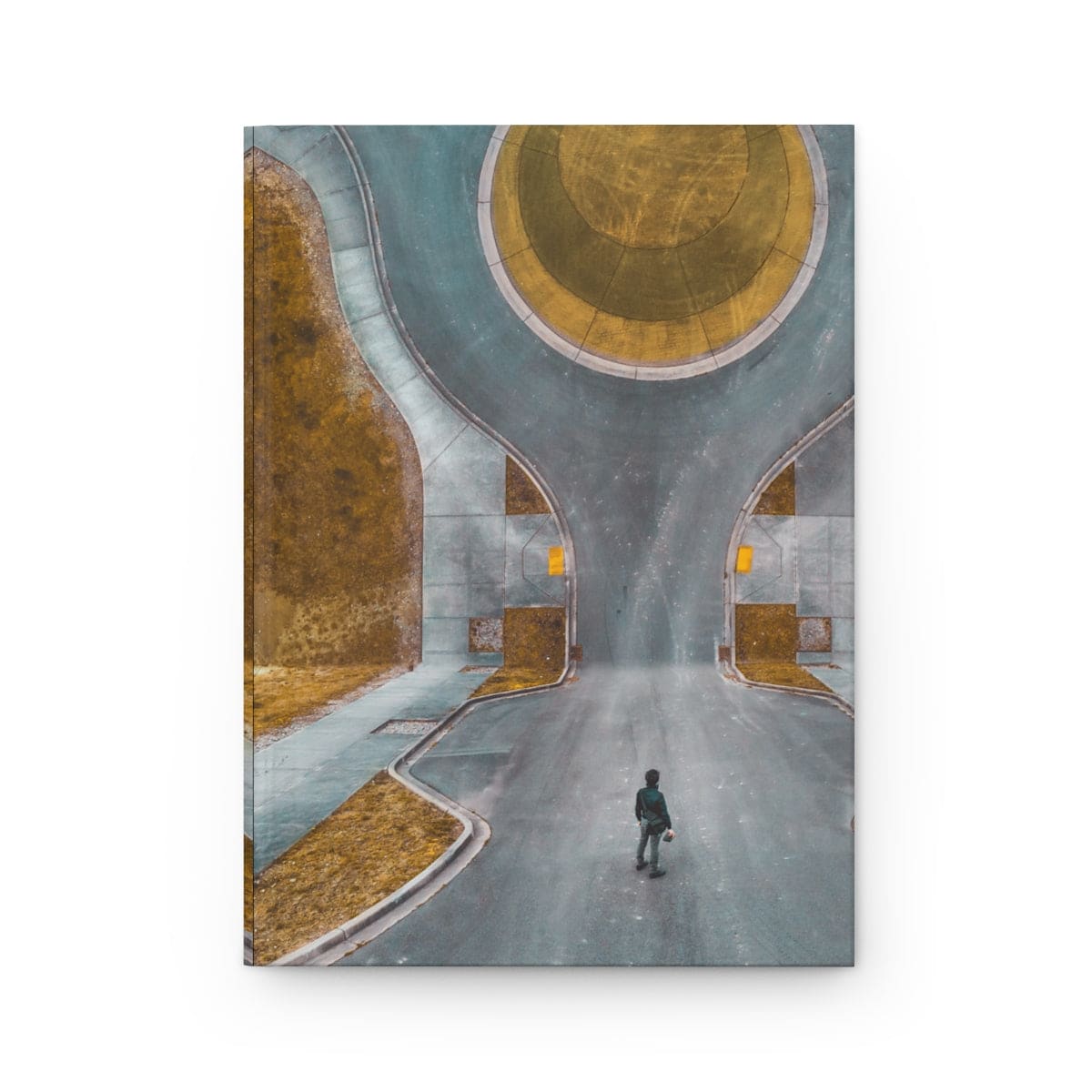 Hardcover Journal Matte, Retro Art Design by inQue.Style