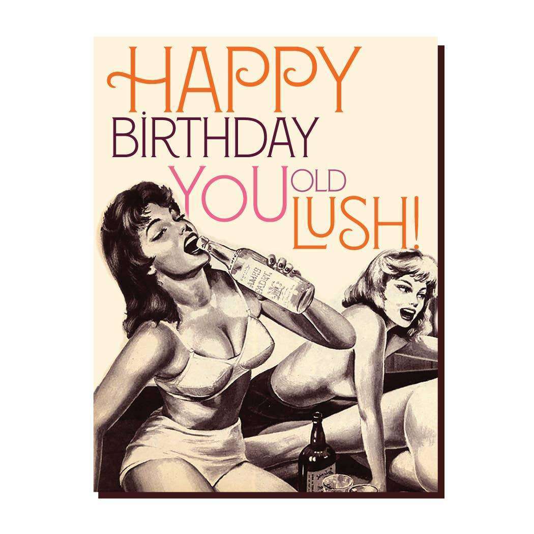 HBD Lush Card by Jonesy Wood