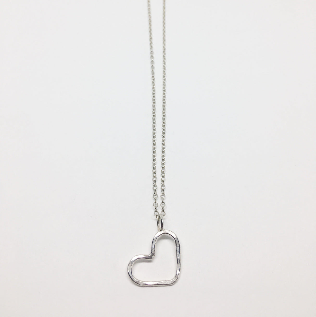 Heart Pendant Necklace by Jennifer Cervelli Jewelry