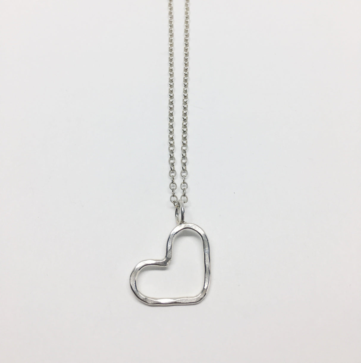 Heart Pendant Necklace by Jennifer Cervelli Jewelry