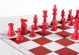 Heavy Club Flex Pad Chess Set by Chess House