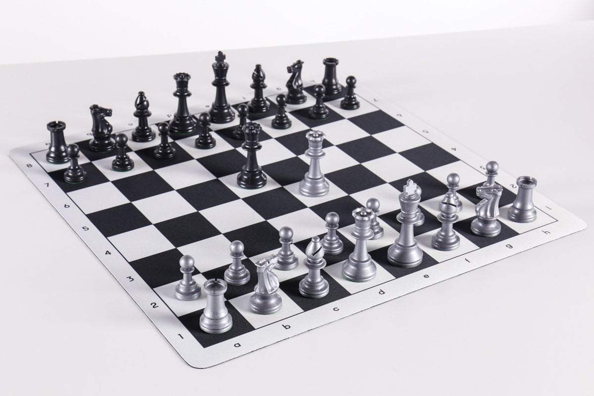 Heavy Club Flex Pad Chess Set by Chess House