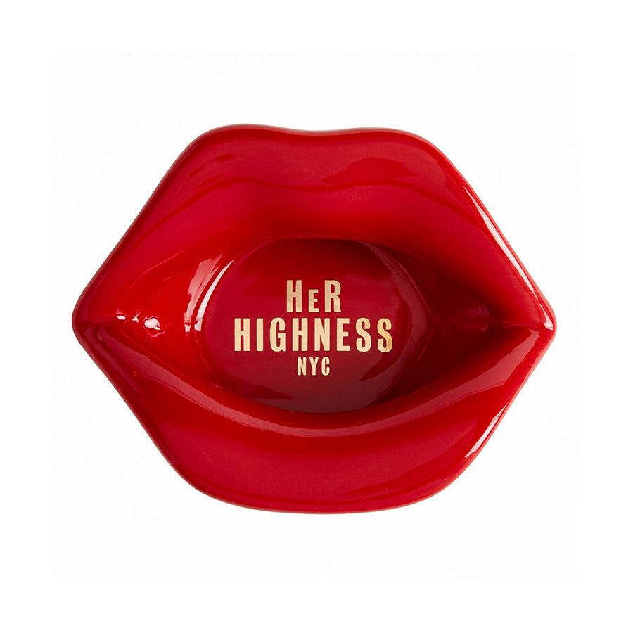 Lip Service Ashtray by Her Highness