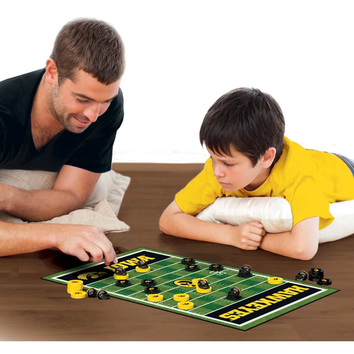 Iowa Hawkeyes Checkers Board Game by MasterPieces Puzzle Company INC