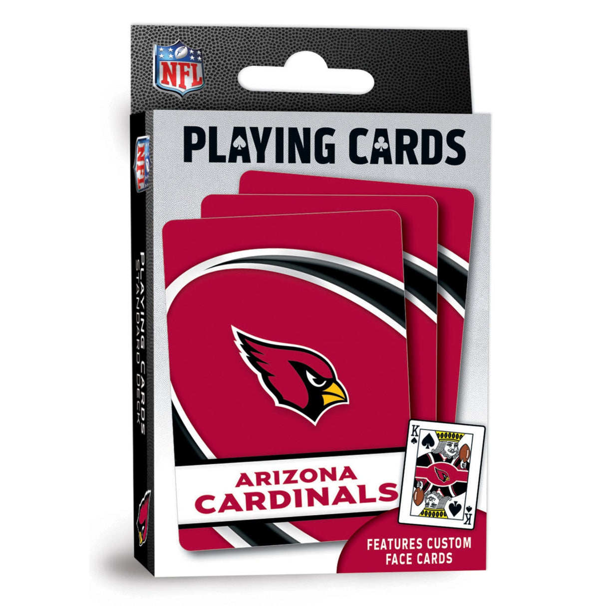 Arizona Cardinals Playing Cards - 54 Card Deck by MasterPieces Puzzle Company INC