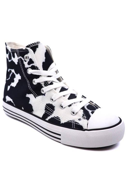 High Top Canvas Sneaker - Vysn