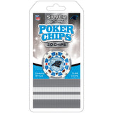 Carolina Panthers 20 Piece Poker Chips by MasterPieces Puzzle Company INC