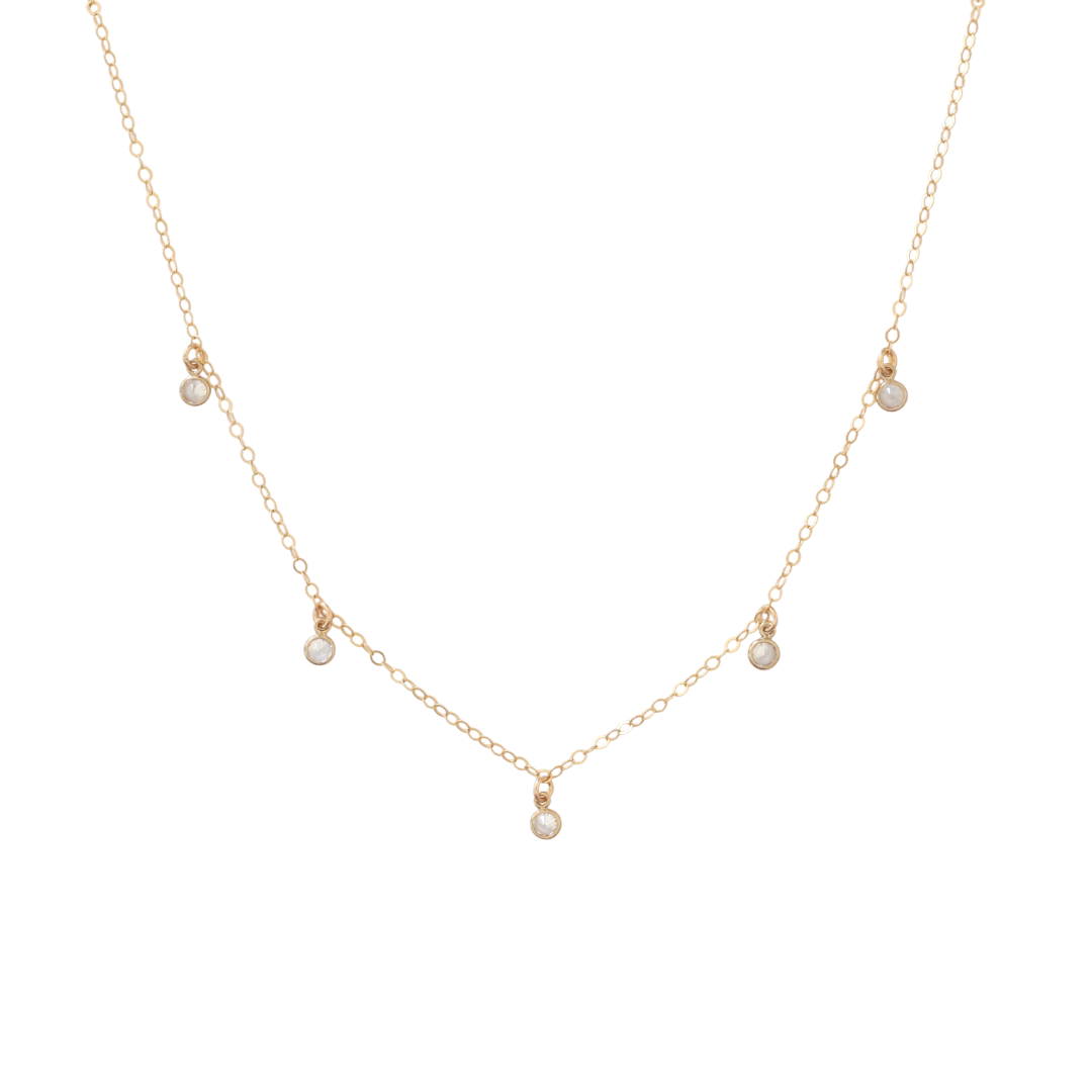 Sea Crystal Shaker Necklace by Urth and Sea