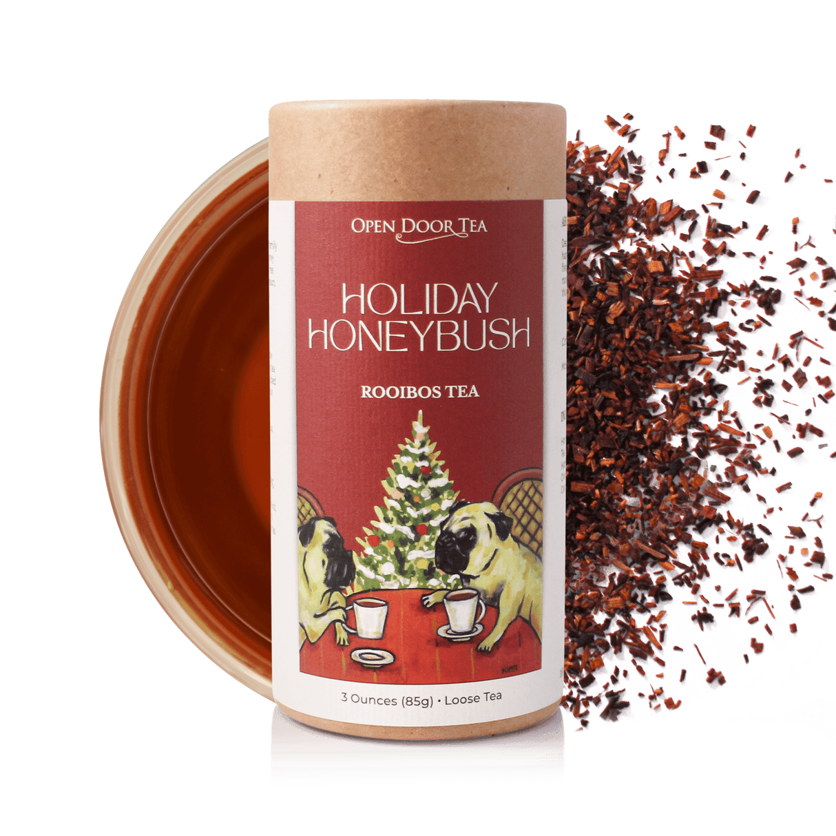 Holiday Honeybush by Open Door Tea CT