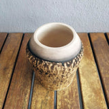 Hoseki Ceramic Raku Pottery Vase by RAAQUU