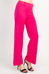 Hope & Harlow Rayon Wide Leg Pants by Curated Brands