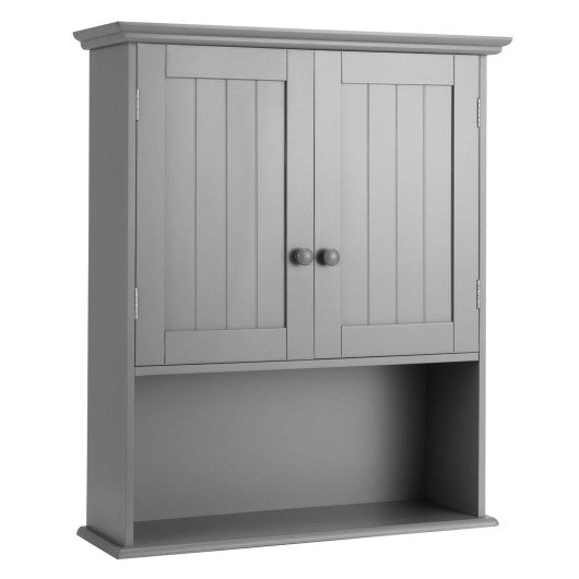 Wall Mount Bathroom Storage Cabinet -Gray