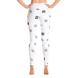 HYBRID NATION WOMEN AOP LEGGINGS (WHITE) by Hybrid Nation