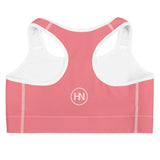 HYBRID NATION WOMEN ATHLETIC SPORTS BRA (CORAL) by Hybrid Nation