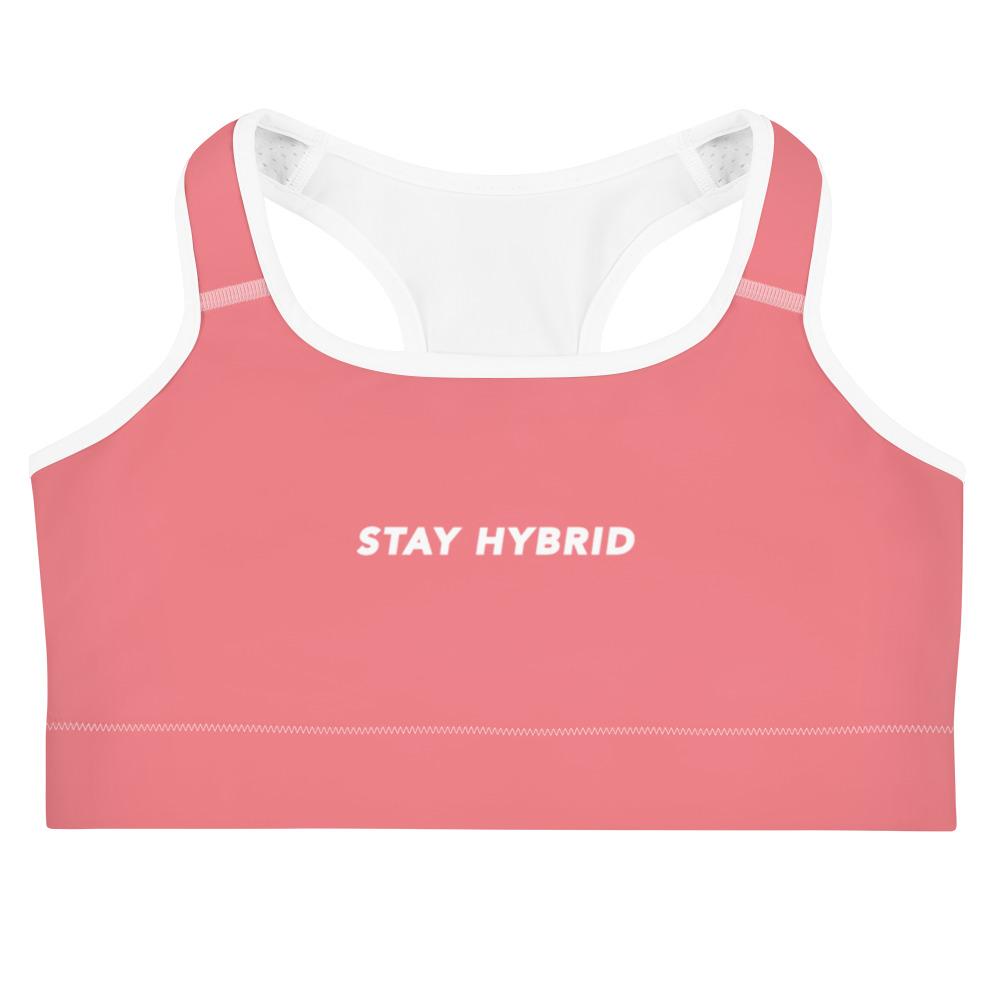 HYBRID NATION WOMEN ATHLETIC SPORTS BRA (CORAL) by Hybrid Nation