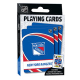 New York Rangers Playing Cards - 54 Card Deck by MasterPieces Puzzle Company INC