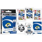 Los Angeles Rams Playing Cards - 54 Card Deck by MasterPieces Puzzle Company INC