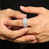 Iced Out Diamond Sliver Ring by Bling Proud | Urban Jewelry Online Store