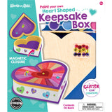 Heart Shaped Box Wood Craft & Paint Kit by MasterPieces Puzzle Company INC