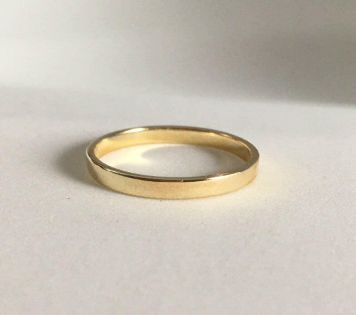 14k Timeless Gold Band by VicStoneNYC Fine Jewelry