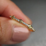 14k Diamond Eternity Wedding Band by VicStoneNYC Fine Jewelry