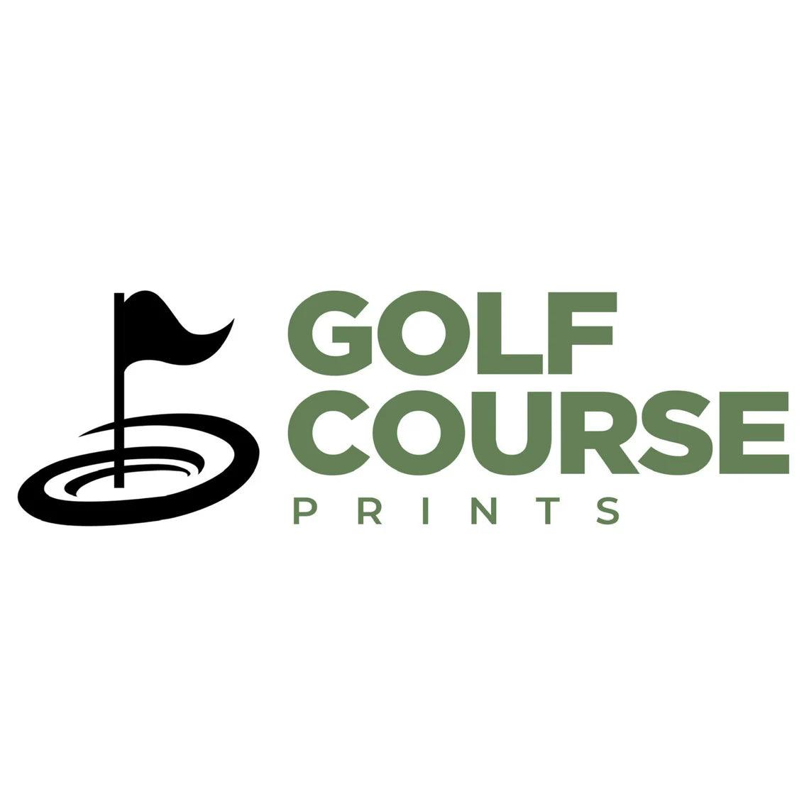 Chambers Bay Golf Course, University Place Washington - Printed Golf Courses by Golf Course Prints