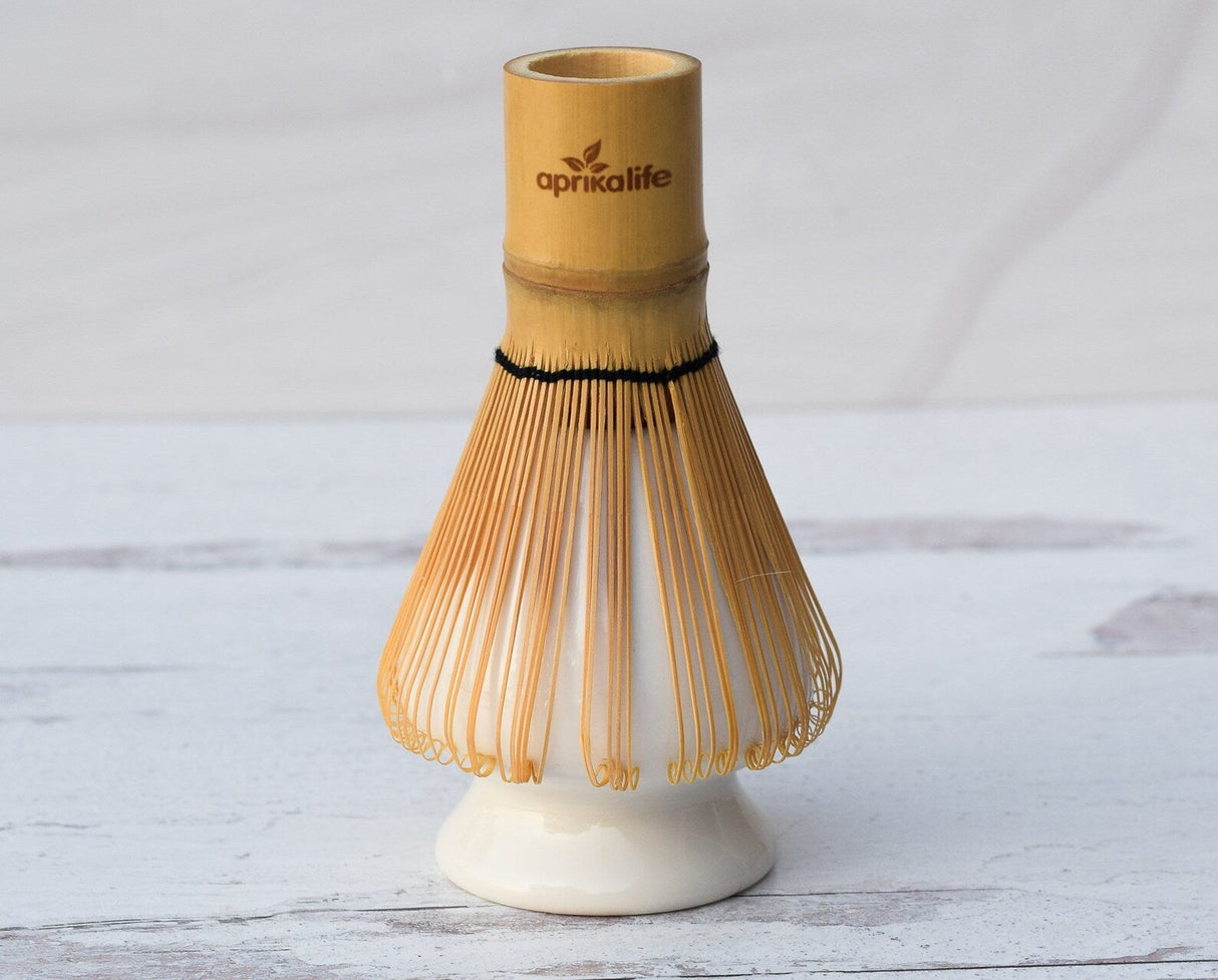 White Matcha Whisk Holder by Aprika Life