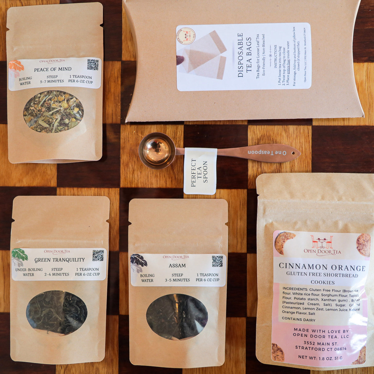 Guided Tea Tasting Experience by Open Door Tea CT